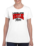 lakeland wrestling heavy blend shirt w/ lakeland wrestling mom logo on front.