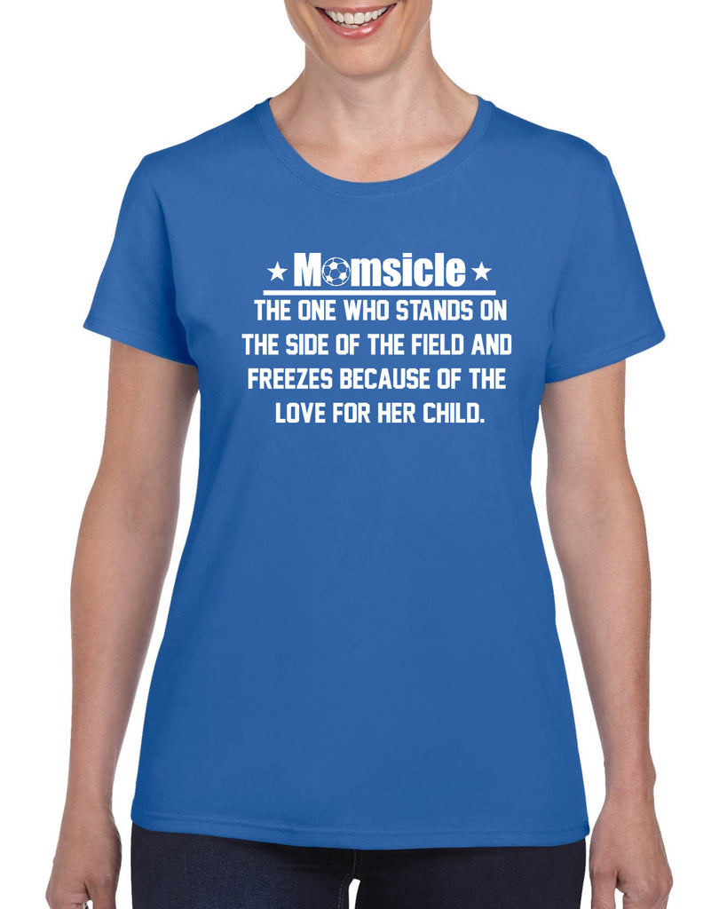 momsicle soccer funny graphic transfer design shirt