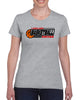 lakeland basketball mom sport gray heavy blend shirt w/ v1 lakeland basketball mom on front.