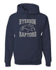 Ryerson School Navy Heavy Blend™ Hooded Sweatshirt w/ Logo Design 1 on Front