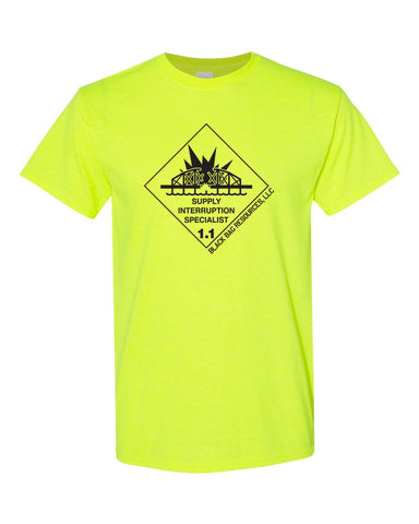 Wanaque Cheer "WARRIORS" Crossword Silver/Gold Spangle Bling Design Shirt