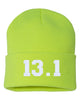 13.1 embroidered cuffed beanie hat