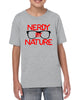nerdy by nature graphic design shirt