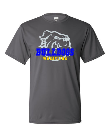 Butler Bulldogs Royal Blue 100% Cotton Tee w/ Bulldogs Repeat w/ Dog Design