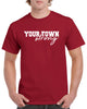 your town strong customizable graphic design shirt