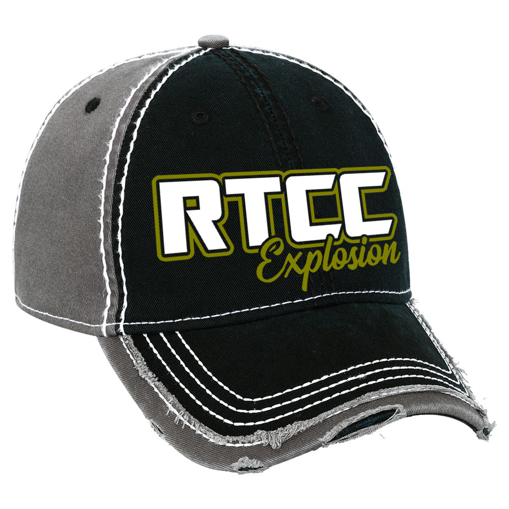 rtcc 2 tone hat with rtcc explosion 2 color design