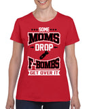 some moms drop f-bombs v1 graphic transfer design shirt