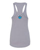 skyline lakes next level - women's ideal racerback tank - 1533 w/ shield logo on back & slpoa logo on front