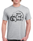 reel cool dad graphic design shirt