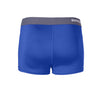 nfinite soffe dri womens short 1110v - royal & gray - mandatory (elite only)