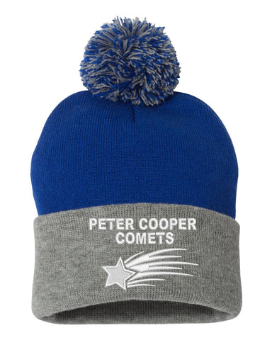 Peter Cooper Comets Royal Dyenomite - Cyclone Pinwheel Tie-Dyed T-Shirt - 200CY - LOGO 1