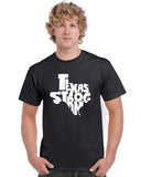 texas strong graphic transfer design shirt