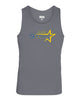 butler stars graphite training tank 703  w/ large front 2 color design