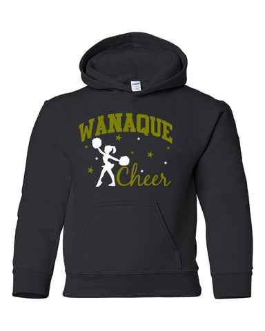 WANAQUE Cheer Camo Short Sleeve T-Shirt - 4181 w/ CHEER DAD BOW SEASON Design