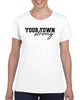 your town strong customizable graphic design shirt