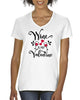 wine is my valentine 828 graphic design shirt