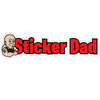 sticker dad slap v1 full color printed vinyl decal window sticker