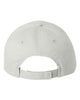 nfinite white valucap - brushed twill cap - vc200 - nfinite all stars embroidered on front.